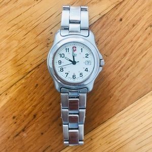 Swiss Army stainless steel watch